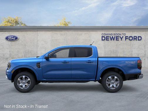 Velocity Blue Metallic 2026 Ford Ranger LARIAT