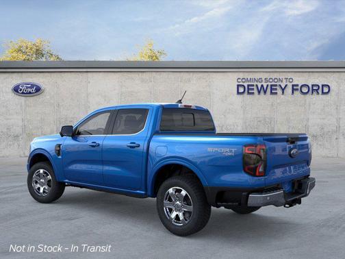 Velocity Blue Metallic 2026 Ford Ranger LARIAT