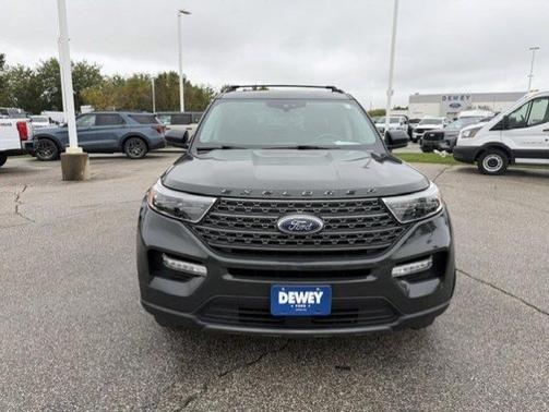 FORGED GREEN METALLIC 2023 Ford Explorer XLT