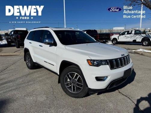 Bright White Clearcoat 2021 Jeep Grand Cherokee LIMITED SUV