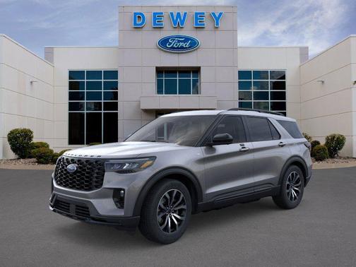 Carbonized Gray Metallic 2026 Ford Explorer ST-Line