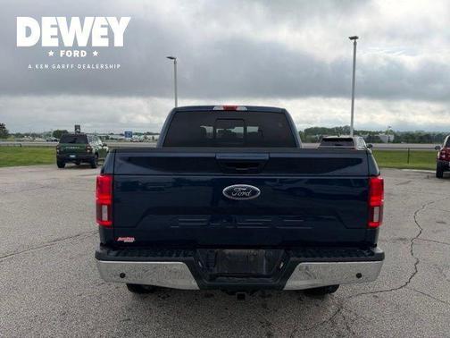 Blue 2020 Ford F-150 Lariat