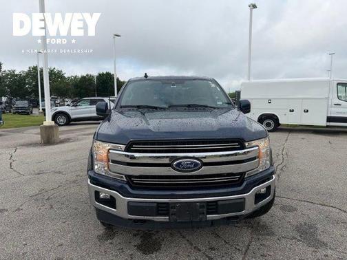 Blue 2020 Ford F-150 Lariat
