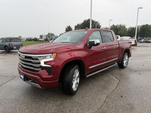 Radiant Red 2025 Chevrolet Silverado 1500 HIGH COUNTRY