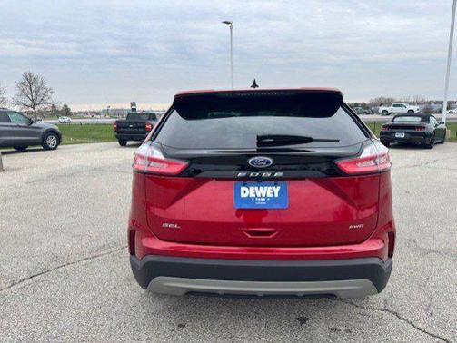 Red Metallic 2024 Ford Edge SEL