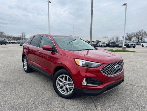 Red Metallic 2024 Ford Edge SEL