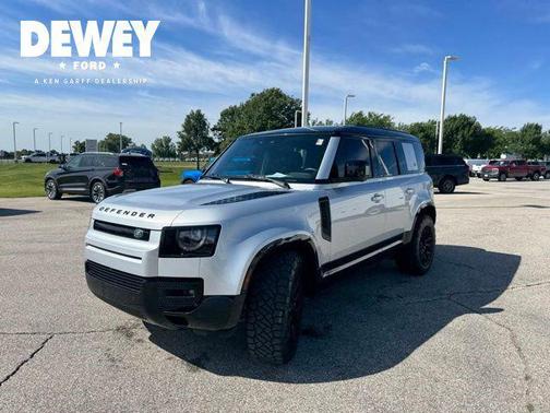 Silver 2024 Land Rover Defender 110 P400 X-Dynamic SE