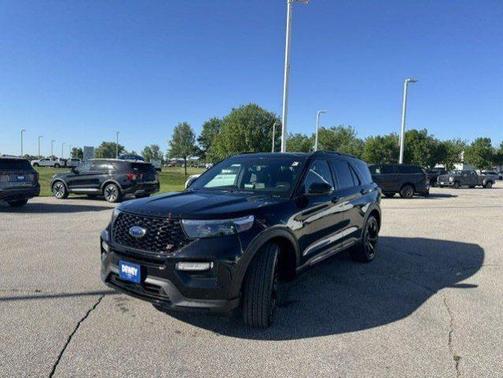 AGATE BLACK METALLIC 2020 Ford Explorer ST