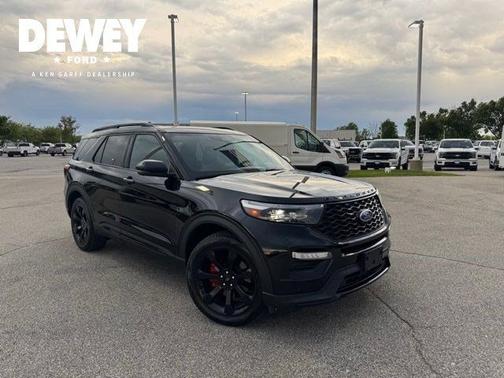 AGATE BLACK METALLIC 2020 Ford Explorer ST