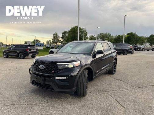 AGATE BLACK METALLIC 2020 Ford Explorer ST