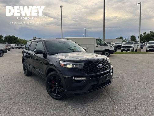 AGATE BLACK METALLIC 2020 Ford Explorer ST