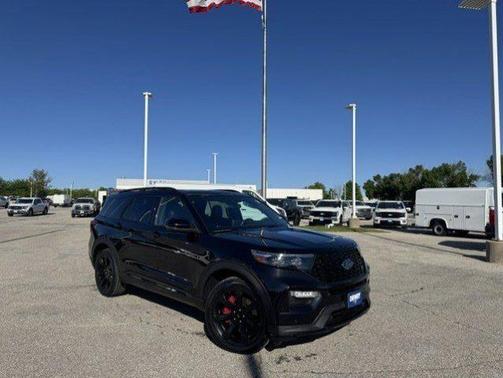 AGATE BLACK METALLIC 2020 Ford Explorer ST