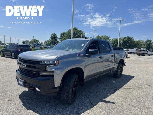 Satin Steel Metallic 2021 Chevrolet Silverado 1500 LT Trail Boss