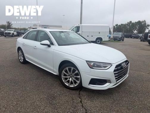 Glacier White Metallic 2021 Audi A4 40 PREMIUM