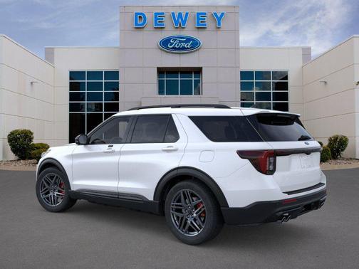 Star White Metallic Tri-Coat 2026 Ford Explorer ST