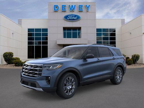 Vapor Blue Metallic 2026 Ford Explorer Active