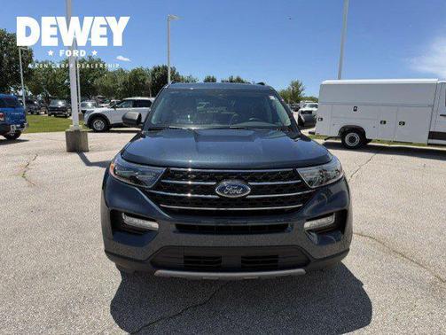 STONE BLUE METALLIC 2023 Ford Explorer XLT
