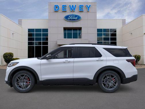 Space White Metallic 2026 Ford Explorer ST