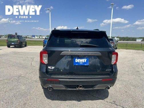 Blue Metallic 2022 Ford Explorer XLT