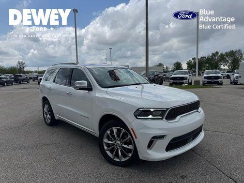 White Knuckle Clearcoat 2023 Dodge Durango Citadel AWD