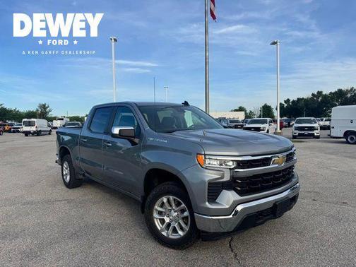 Sterling Gray Metallic 2024 Chevrolet Silverado 1500 LT