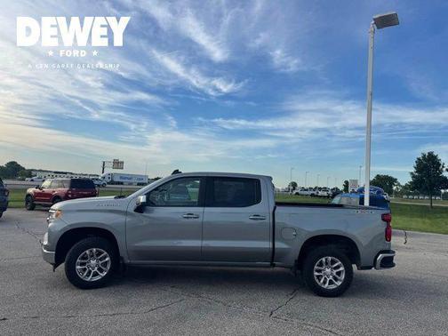 Sterling Gray Metallic 2024 Chevrolet Silverado 1500 LT