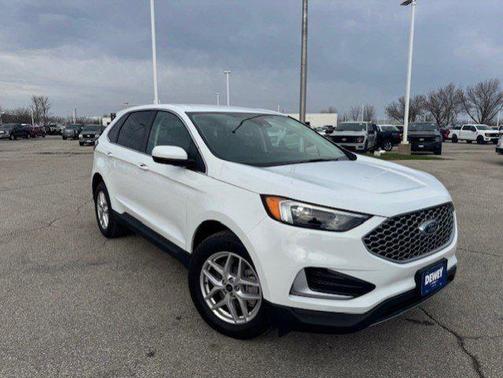 Oxford White 2024 Ford Edge SEL