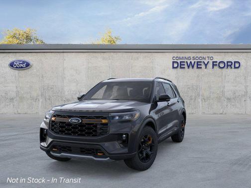 Agate Black Metallic 2026 Ford Explorer Tremor