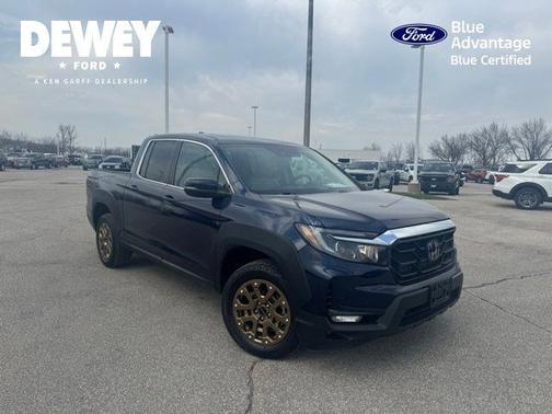 Black 2023 Honda Ridgeline RTL