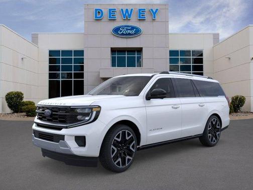 Star White Metallic Tri-Coat 2026 Ford Expedition Max Platinum