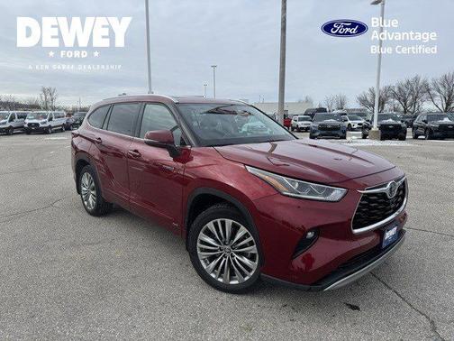 Ruby Flare Pearl 2021 Toyota Highlander PLATINUM
