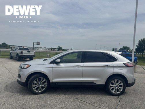 Ingot Silver 2019 Ford Edge Titanium