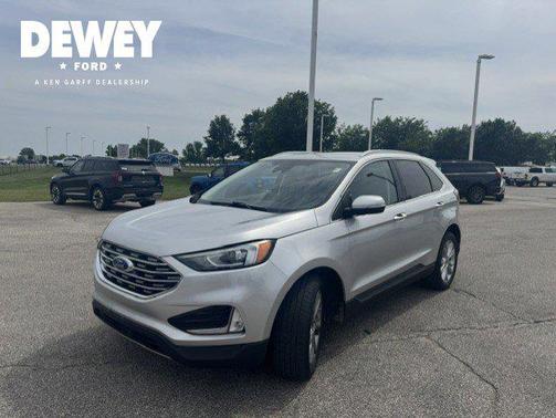 Ingot Silver 2019 Ford Edge Titanium