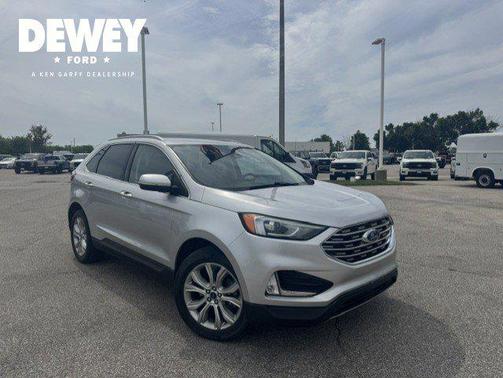 Ingot Silver 2019 Ford Edge Titanium