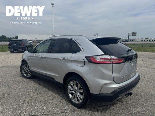 Ingot Silver 2019 Ford Edge Titanium