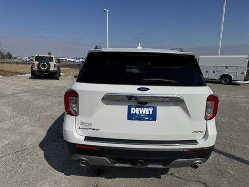 STAR WHITE MET TRI-COAT 2023 Ford Explorer LIMITED
