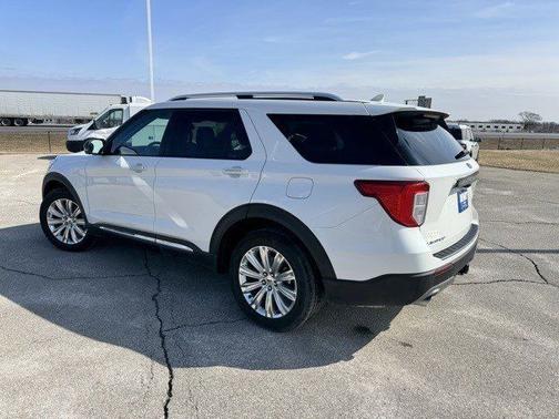 STAR WHITE MET TRI-COAT 2023 Ford Explorer LIMITED