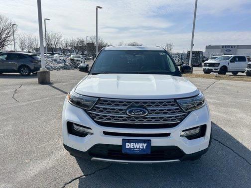 STAR WHITE MET TRI-COAT 2023 Ford Explorer LIMITED