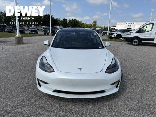 White 2021 Tesla Model 3 Long Range