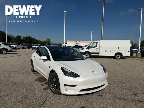 White 2021 Tesla Model 3 Long Range