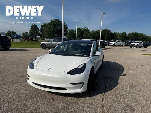 White 2021 Tesla Model 3 Long Range
