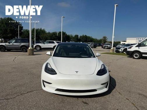 White 2021 Tesla Model 3 Long Range