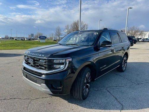 AGATE BLACK METALLIC 2025 Ford Expedition PLATINUM