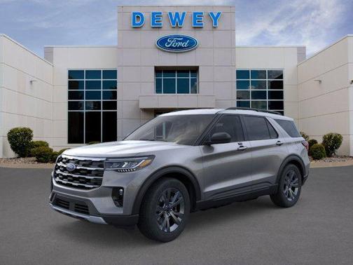 Carbonized Gray Metallic 2026 Ford Explorer Active