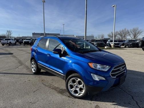LIGHTNING BLUE METALLIC 2021 Ford EcoSport SE SUV