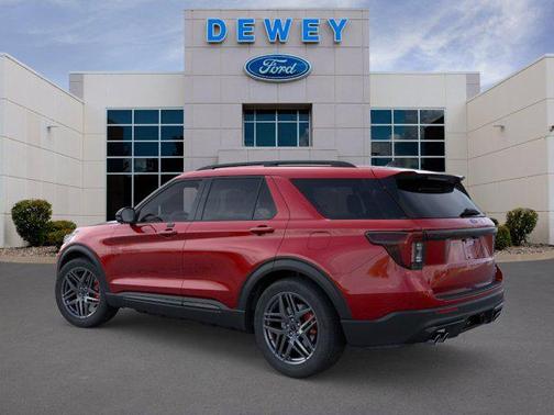 Rapid Red Metallic Tinted Clearcoat 2026 Ford Explorer ST