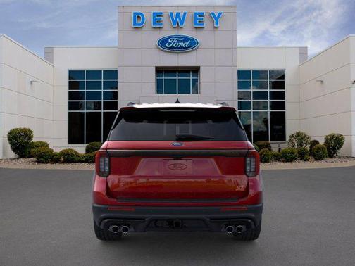 Rapid Red Metallic Tinted Clearcoat 2026 Ford Explorer ST