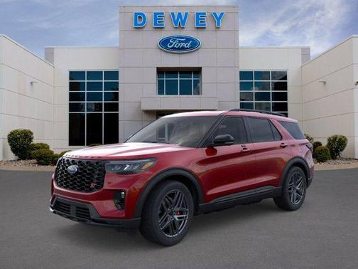 Rapid Red Metallic Tinted Clearcoat 2026 Ford Explorer ST