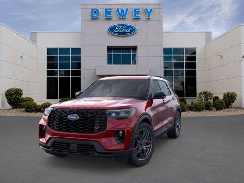 Rapid Red Metallic Tinted Clearcoat 2026 Ford Explorer ST