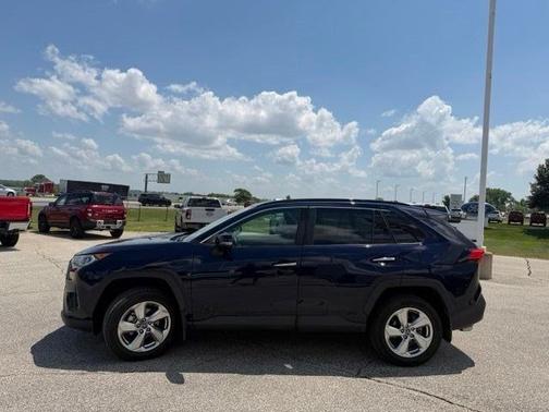 Blue 2021 Toyota RAV4 LIMITED